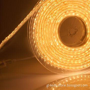 UL Mark Waterproof LED Ribbon Light with 24V DC Working Voltage and 60W Power, 5-year Warranty